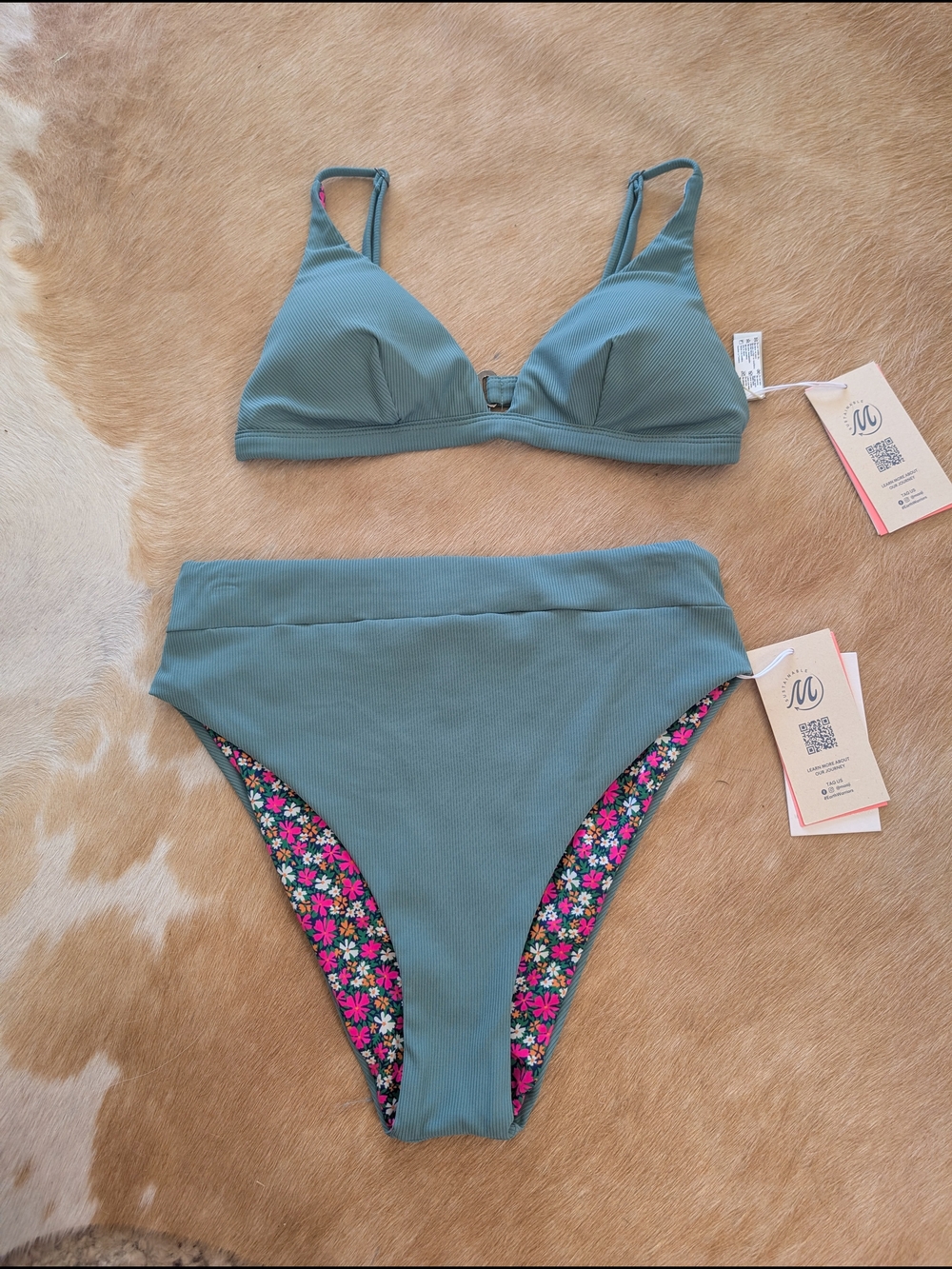 Maaji Eucalyptus Green Bikini Set